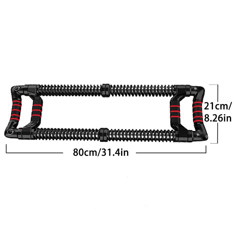 Danoz Fitness - Arm Trainer Pull Press Bar 100kg Resistance Chest Abdomen Home Fitness Equipment