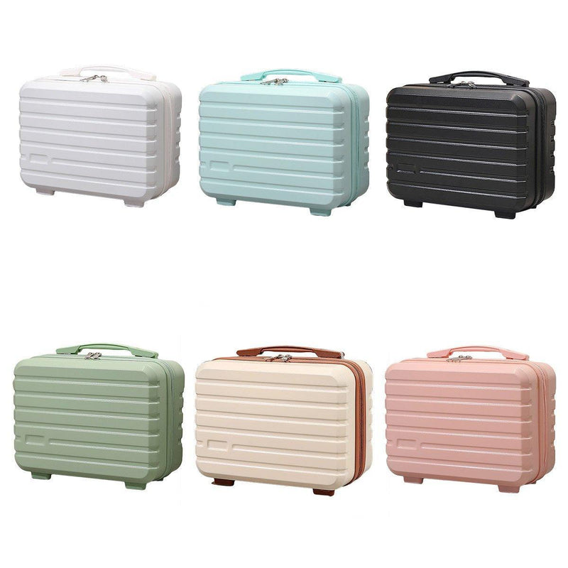 Danoz Travel - Portable 14 Inch Suitcase Mini Small Travel Storage Hand Gift Box - White