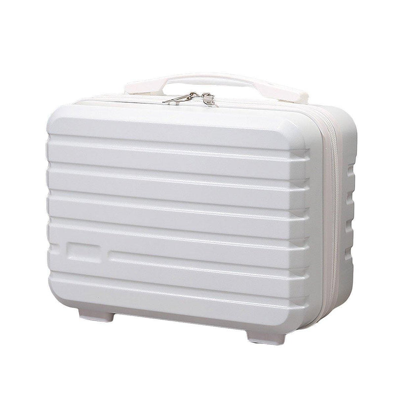 Danoz Travel - Portable 14 Inch Suitcase Mini Small Travel Storage Hand Gift Box - White