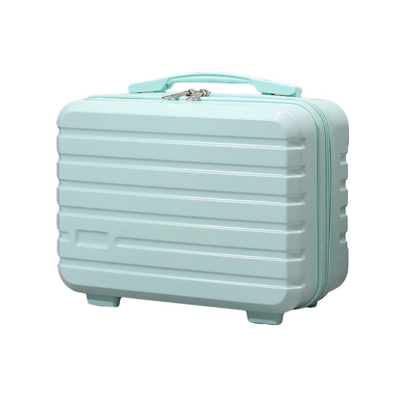 Danoz Travel - Portable 14 Inch Suitcase Mini Small Travel Storage Hand Gift Box - White