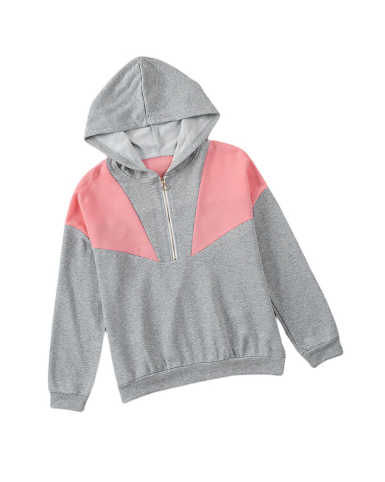 Azura Exchange Colorblock Pullover Hoodie - L