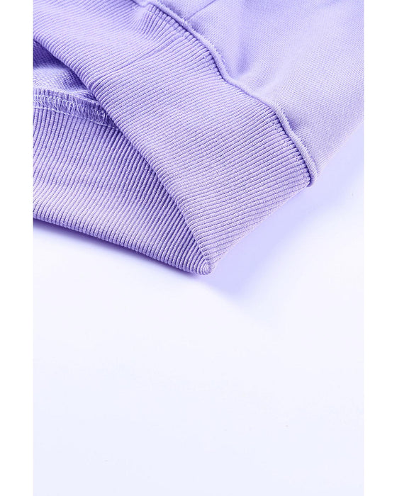 Azura Exchange Letter Graphic Pullover Sweatshirt - S