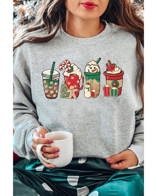 Azura Exchange Christmas Graphic Sweatshirt - L