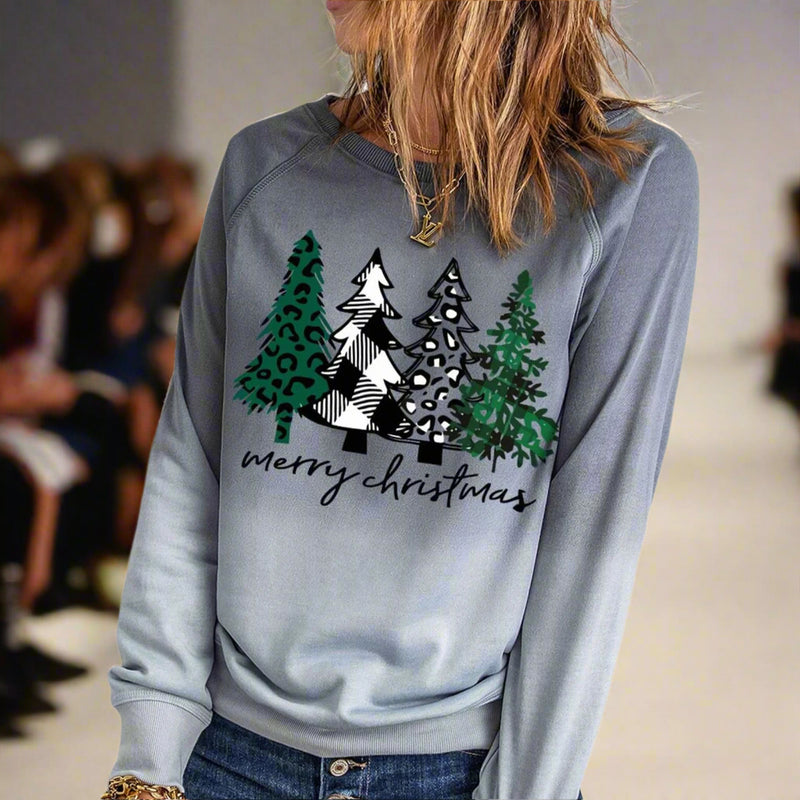 Danoz Direct - Azura Exchange Merry Christmas Tree Graphic Sweatshirt - 2XL