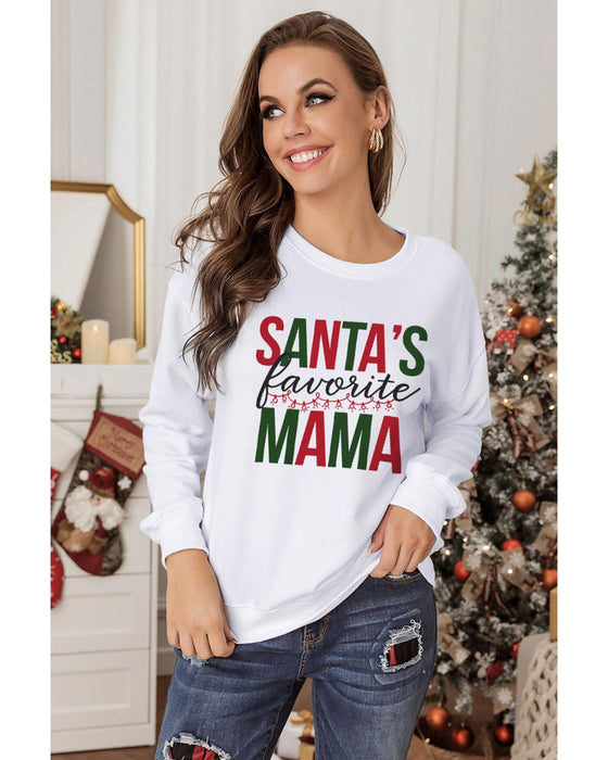 Azura Exchange Favorite Mama Long Sleeve Sweatshirt - 2XL