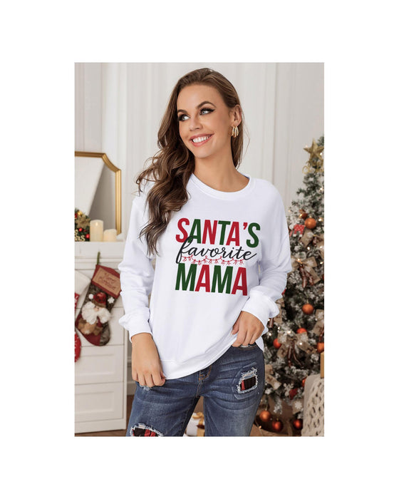 Azura Exchange Favorite Mama Long Sleeve Sweatshirt - M