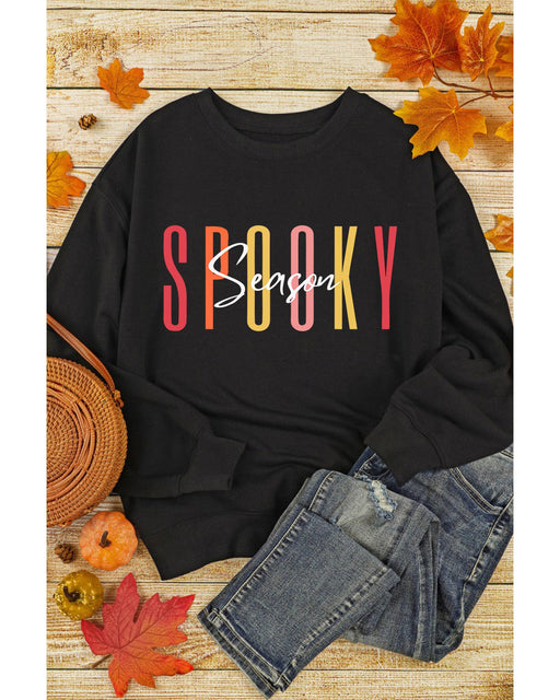 Azura Exchange Spooky Season Halloween Graphic Sweatshirt - S