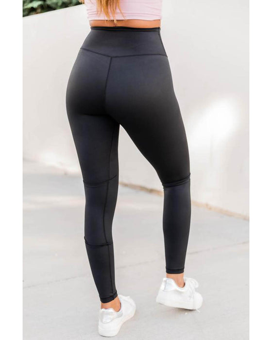 Azura Exchange High Performance Yoga Leggings with Arch Waist - XL