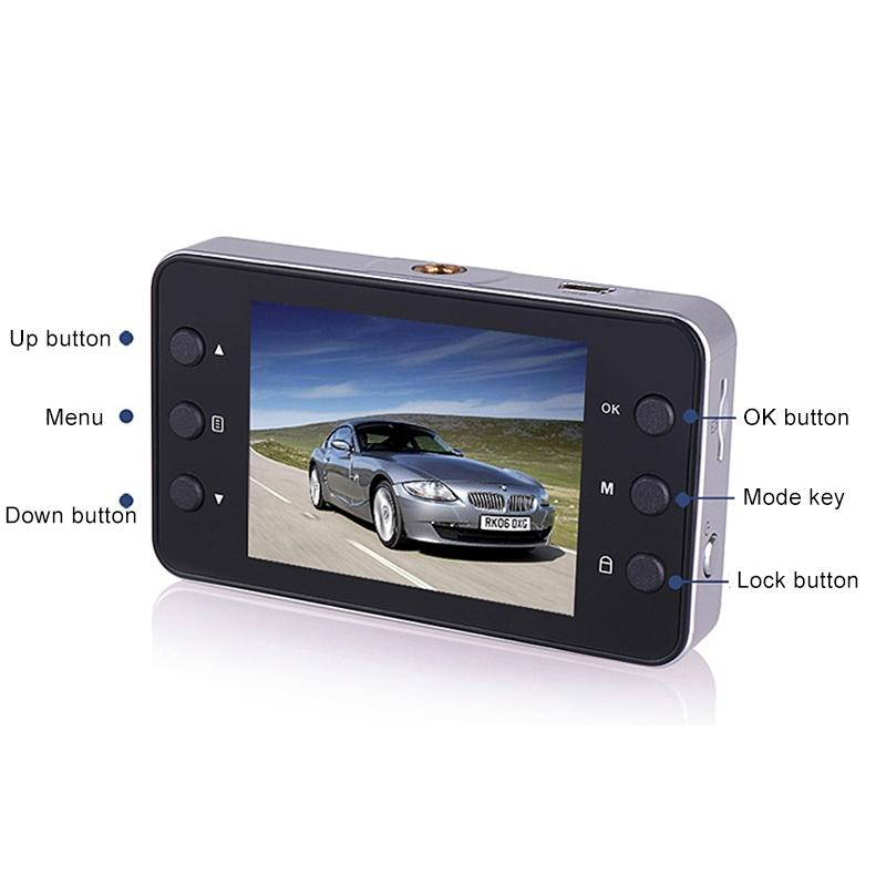 Danoz Direct - Full Hd 720p Car DVR with 90 Degree Wide Angle 2.3 Screen
