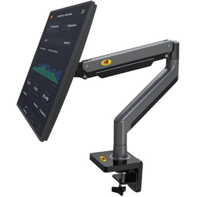 Danoz Smart - Adjustable Aluminum Monitor Holder mount - Rotatable 22-40 Inches