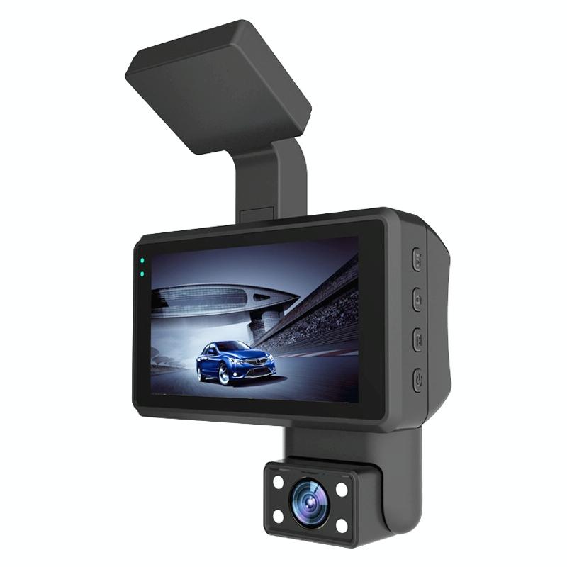 Danoz Direct - Hd Dual Camera Car Dash Cam with Infrared Night Vision