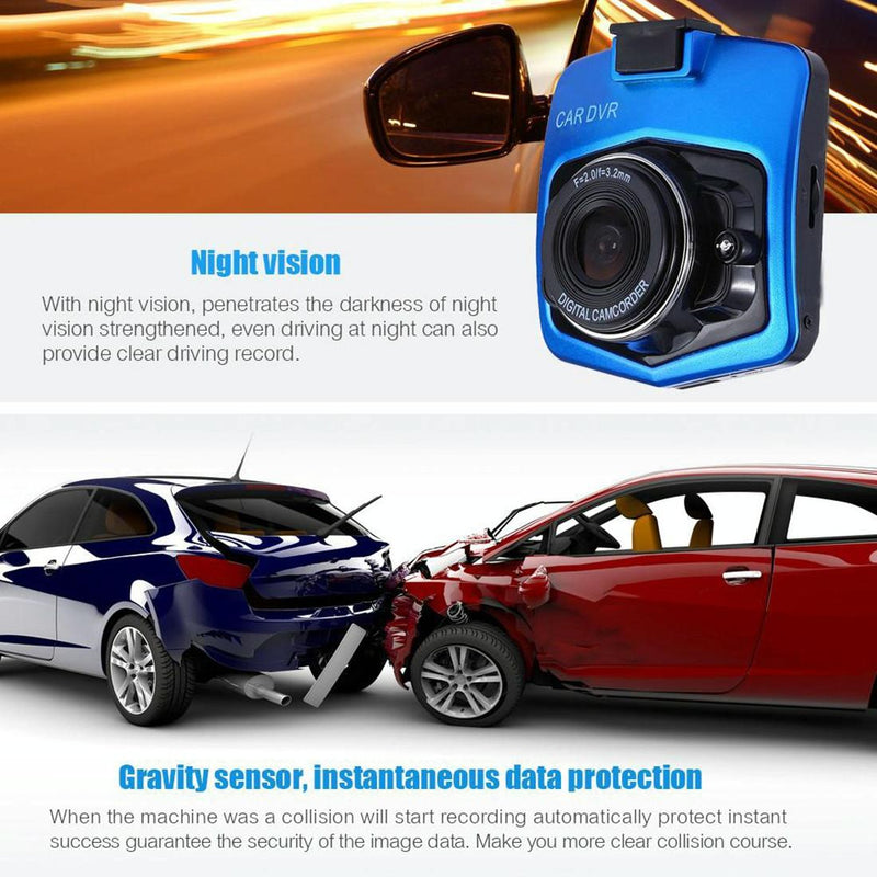 Danoz Direct - 2.4 LCD Car DVR Camcorder with 480p Video & Voice Recording