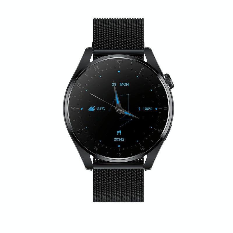 Danoz Smart - Waterproof Steel Smartwatch With Colour Screen - Ip68 - Silver