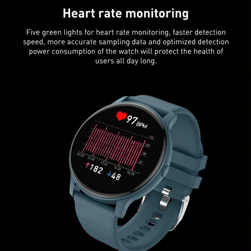 Danoz Smart - Bluetooth Talk Smartwatch Multi-Function Monitor Heart Rate / Blood Pressure / Blood Oxygen / Sleep - Pink