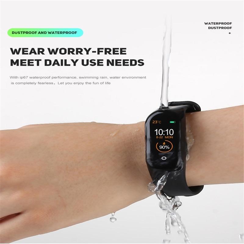 Danoz Smart - Waterproof Smartwatch With Call Reminder And Health Monitoring - Blue