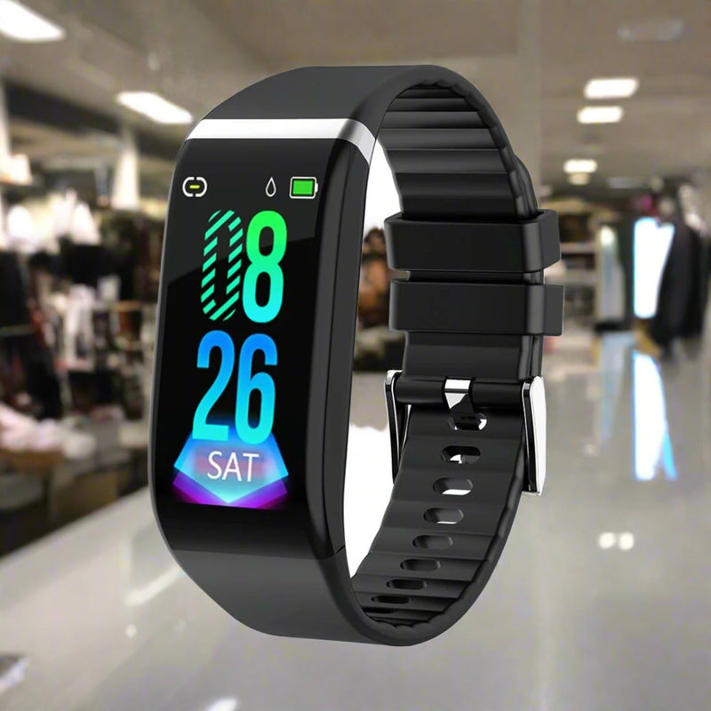 Danoz Smart - Smartwatch With Call Reminder And Health Monitoring - Waterproof - Black