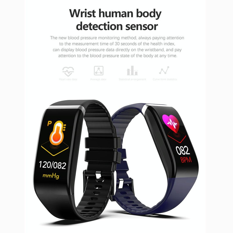 Danoz Smart - Smartwatch With Call Reminder And Health Monitoring - Waterproof - Black