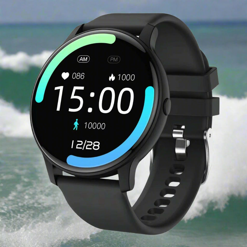 Danoz Smart - Bluetooth Talk Smartwatch Multi-Function Monitor Heart Rate / Blood Pressure / Blood Oxygen / Sleep - Blue