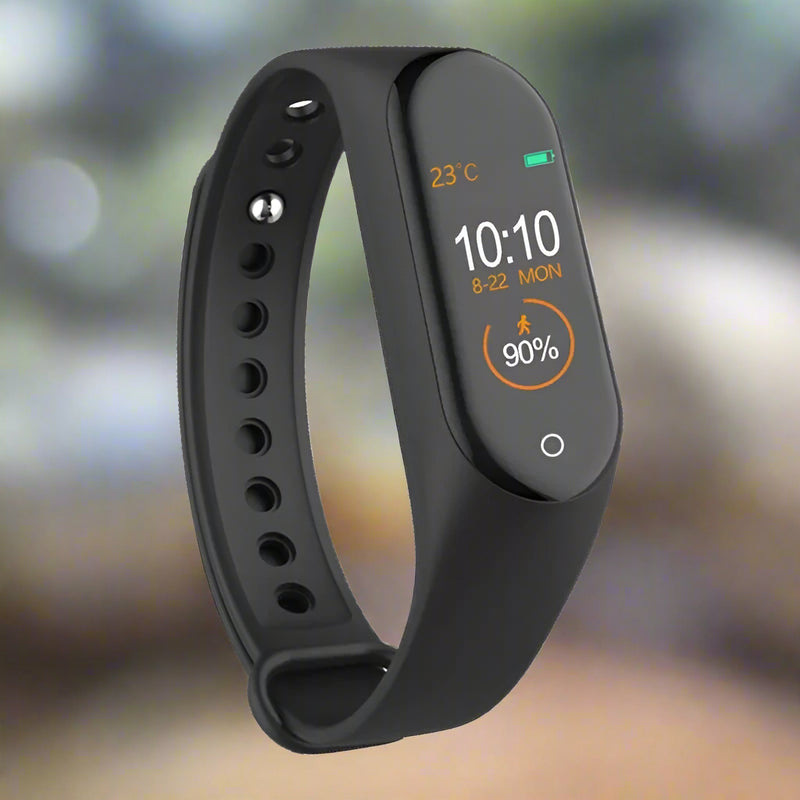 Danoz Smart - Waterproof Smartwatch With Call Reminder And Health Monitoring - Black