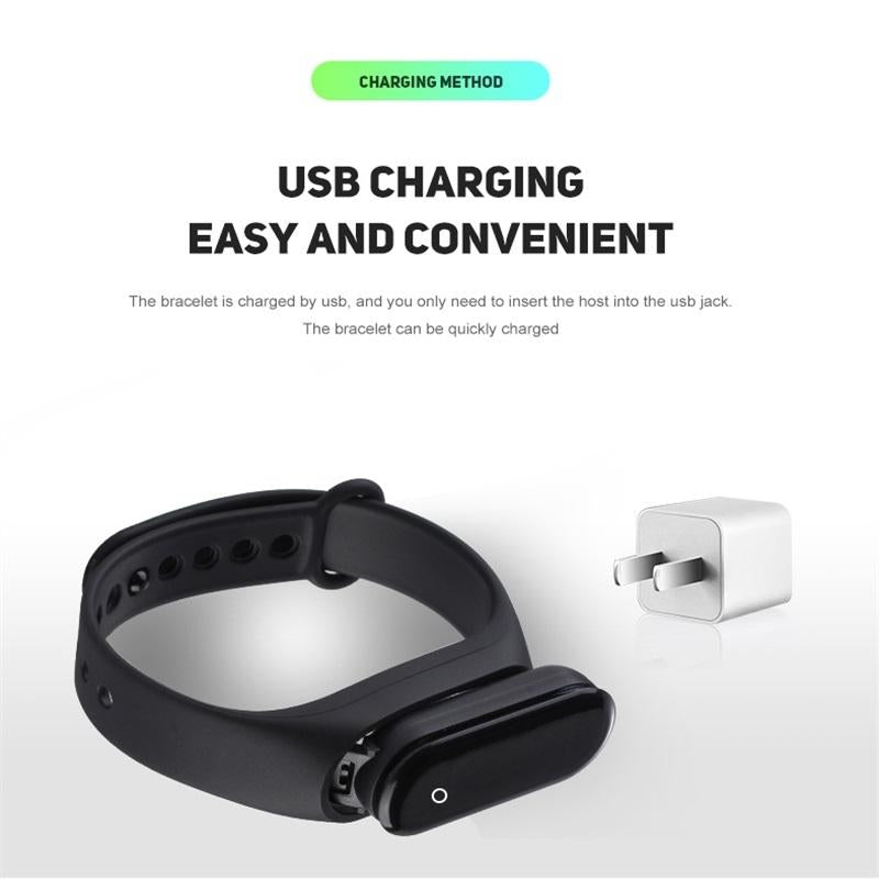 Danoz Smart - Waterproof Smartwatch With Call Reminder And Health Monitoring - Black