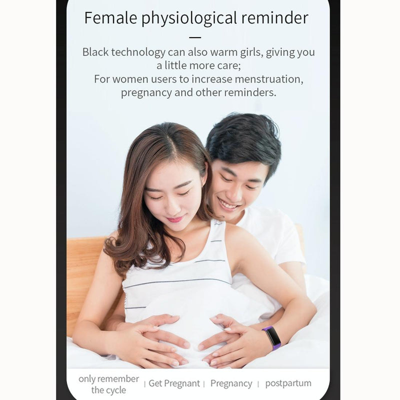 Danoz Smart - Waterproof Touch Screen Smartwatch - Ipx67 - Purple