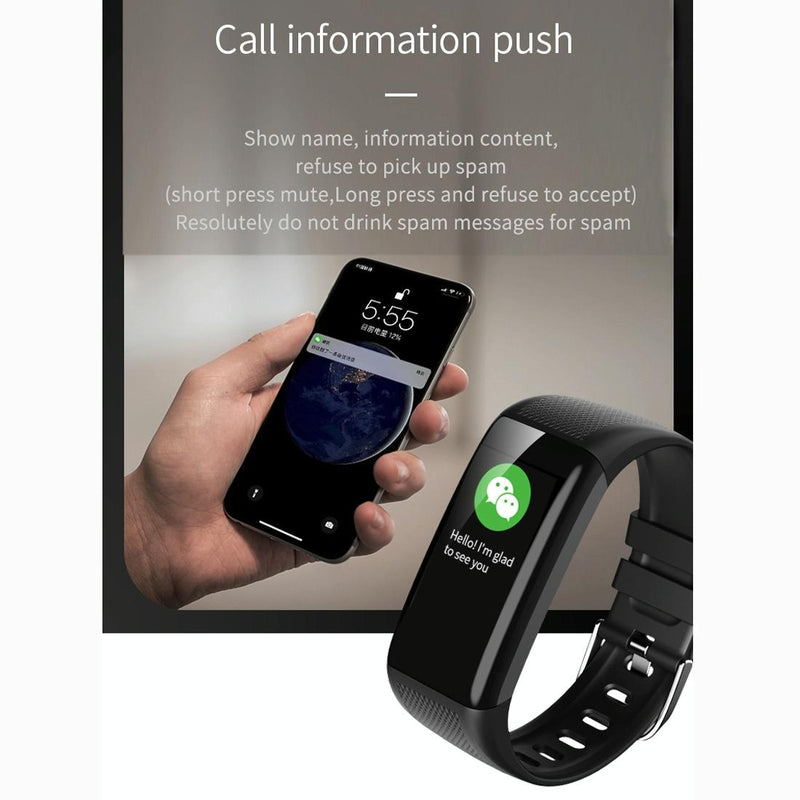 Danoz Smart - Waterproof Touch Screen Smartwatch - Ipx67 - Red