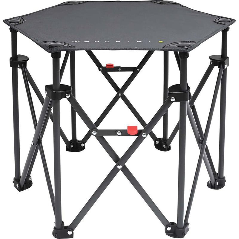 Danoz Camping - Wanderer Hex Small Quad Foldable Table Camping Fishing Outdoors