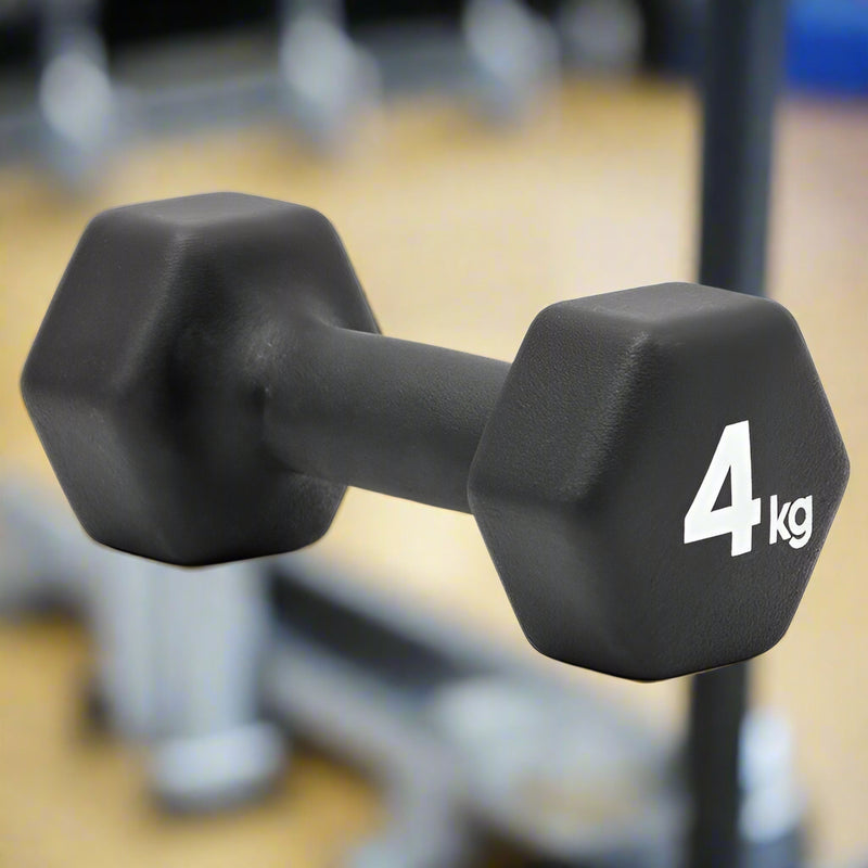 Danoz Fitness - 2pc Adidas Hex Dumbbells Gym Training Fitness Weight Lifting Sport Workout - Incl. Delivery