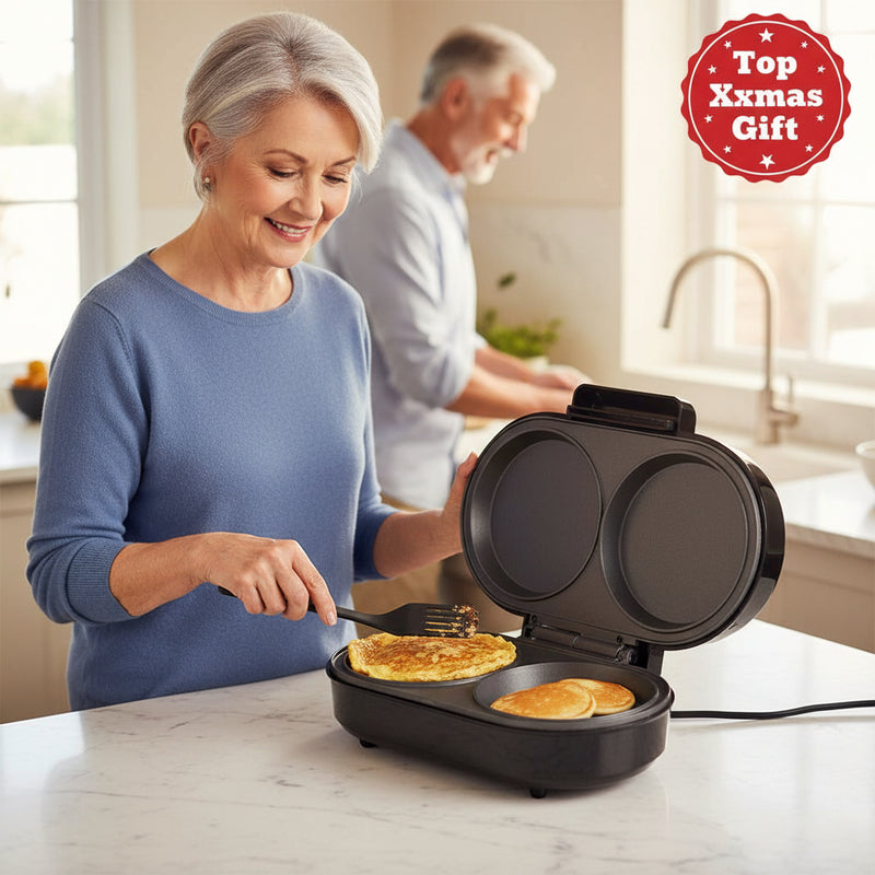 Transform your breakfast routine with the Danoz Kitchen Electric Omelet Maker—your new kitchen MVP!