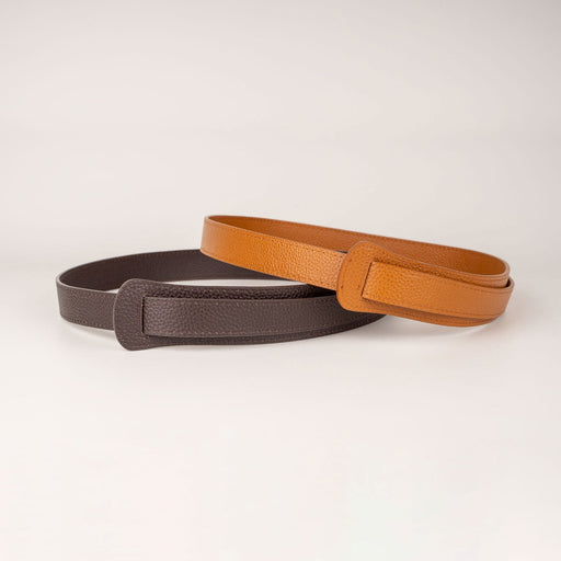 Peroz Ida Women's Brown Leather Knot Belt