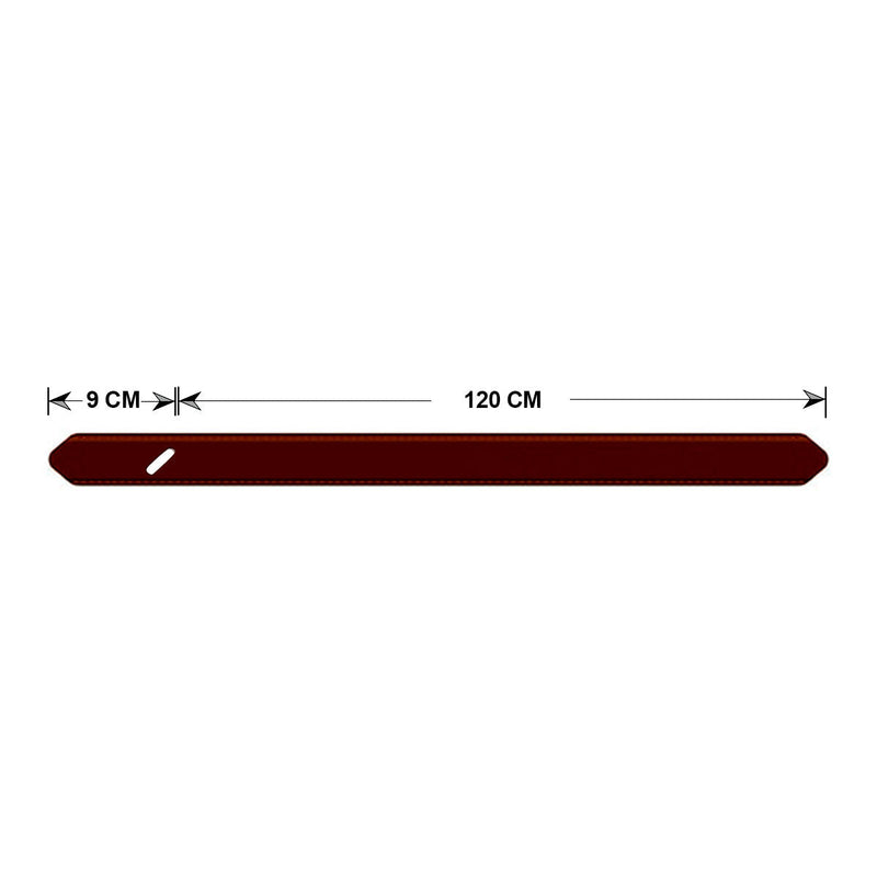 Danoz Direct - Peroz Arla Women's Brown Leather Knotted Belt