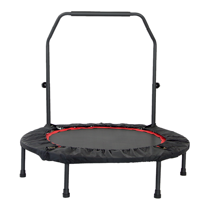 Danoz Fitness - Mini Rebounder Trampoline With Handle Rail - Inc. Delivery