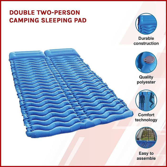 Danoz Camping ⛺ Double Two-person Camping Sleeping Pad - Top Quality - Inc. Deliver