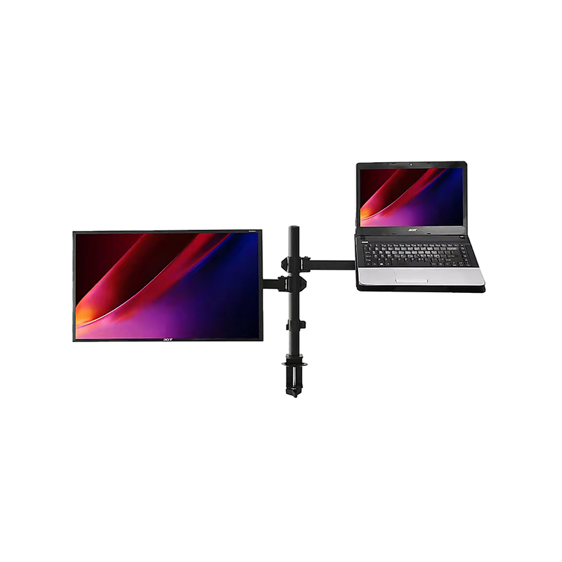 Danoz Smart - Monitor Mount & Laptop and Tablet Shelf Stands Holders Adjustable Workspace Arm