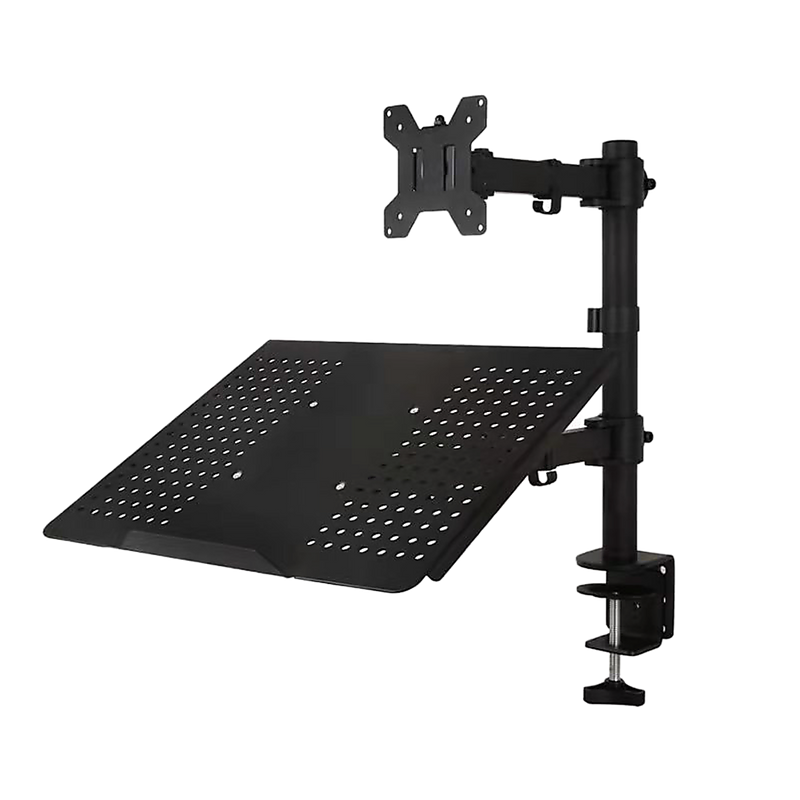 Danoz Smart - Monitor Mount & Laptop and Tablet Shelf Stands Holders Adjustable Workspace Arm