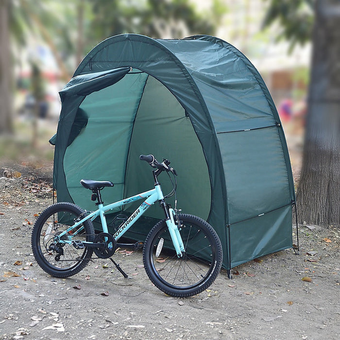 Danoz Camping - Bicycle Shelter Outdoor Bike Cave Garden Bike Storage Shed Tent Travel - Incl. Delivery