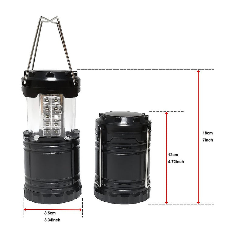 Danoz Direct - LED Camping Lantern, Super Bright Portable 2 Pack