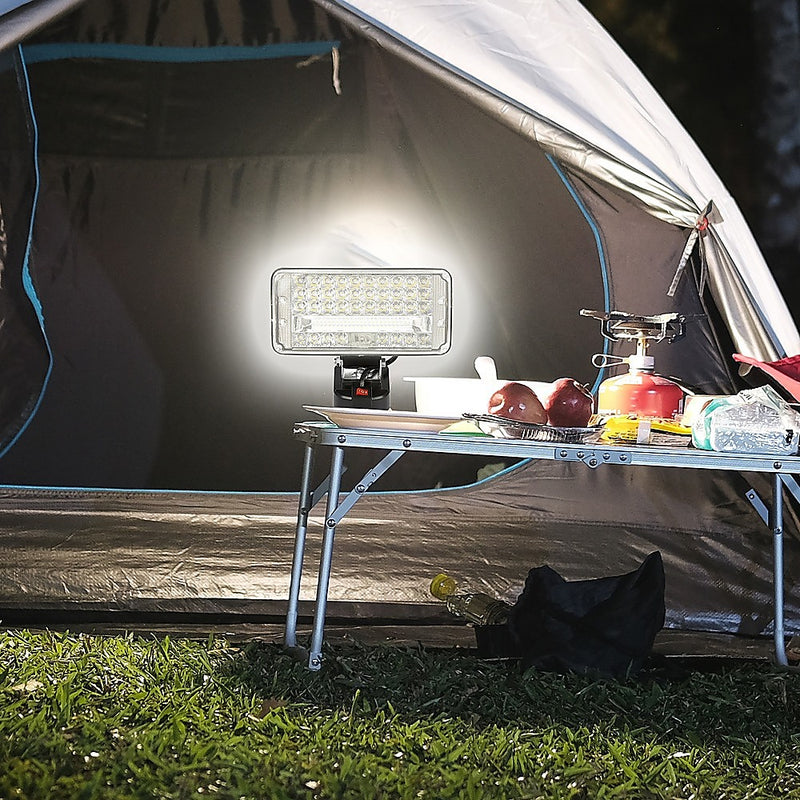 Danoz LED Lights - 7" 18V Li-ion LED Work Light Torch Workshop Flashlights Camping for Makita Battery