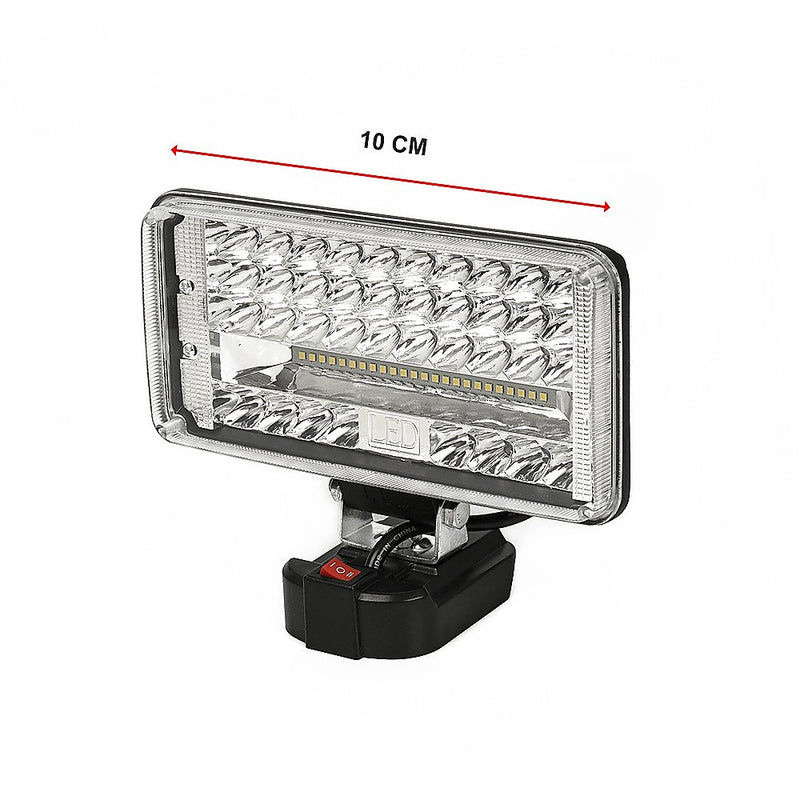 Danoz LED Lights - 7" 18V Li-ion LED Work Light Torch Workshop Flashlights Camping for Makita Battery