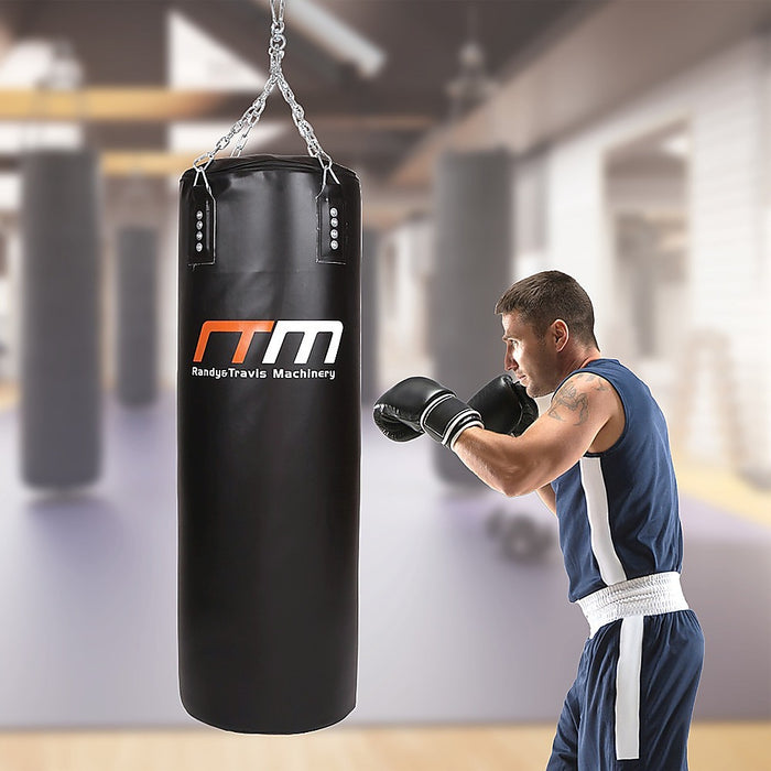 Danoz Fitness - 37kg Boxing Punching Bag Filled Heavy Duty - Incl. Delivery