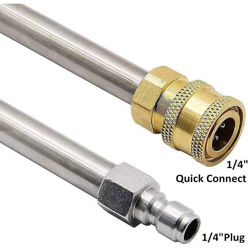 Danoz Cleaning - 4000 PSI 44CM Pressure Washer Surface Cleaner with 2 Extension Wands Incl. Delivery