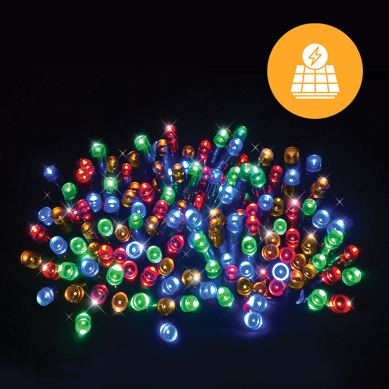 Danoz Xmas - Solar Fairy Lights 1000 LEDs available in 3 Colors - Warm White