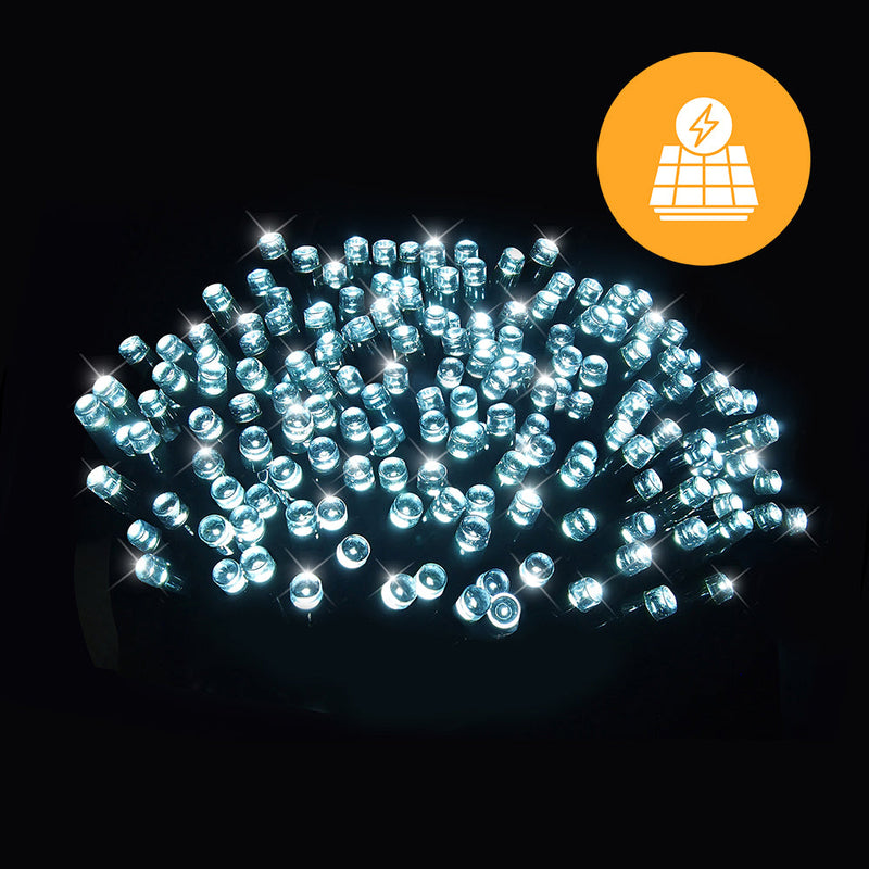 Danoz Xmas - Solar Fairy Lights 1000 LEDs available in 3 Colors - Warm White