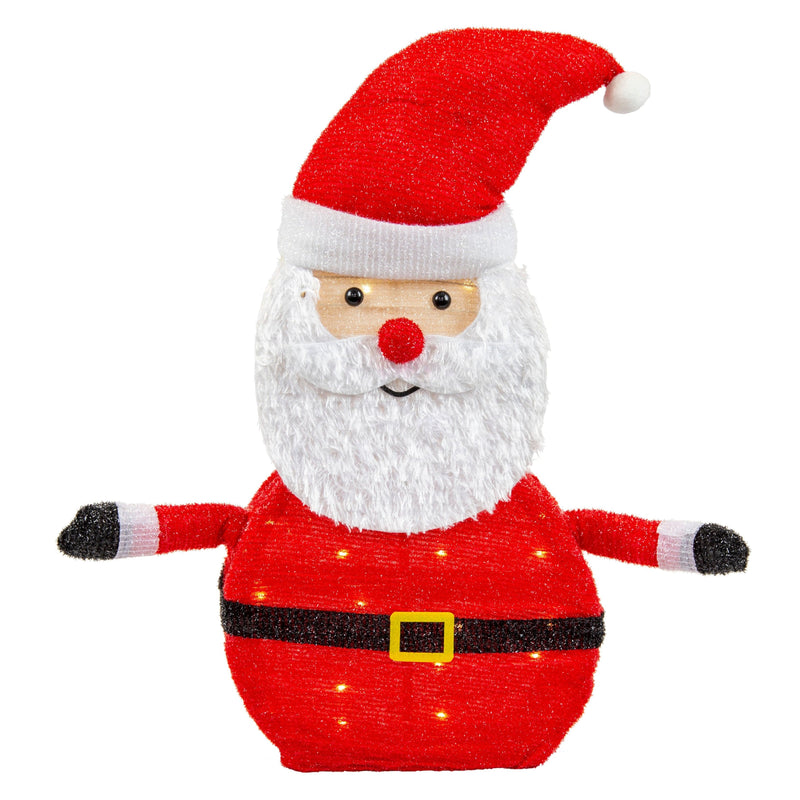 Danoz Xmas - LED Collapsible Tinsel Santa 70cm Twinkling