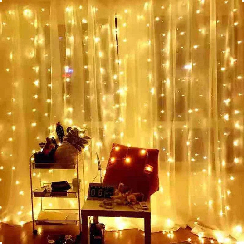 Danoz Xmas🎅 Christmas Lights Curtain Garland
