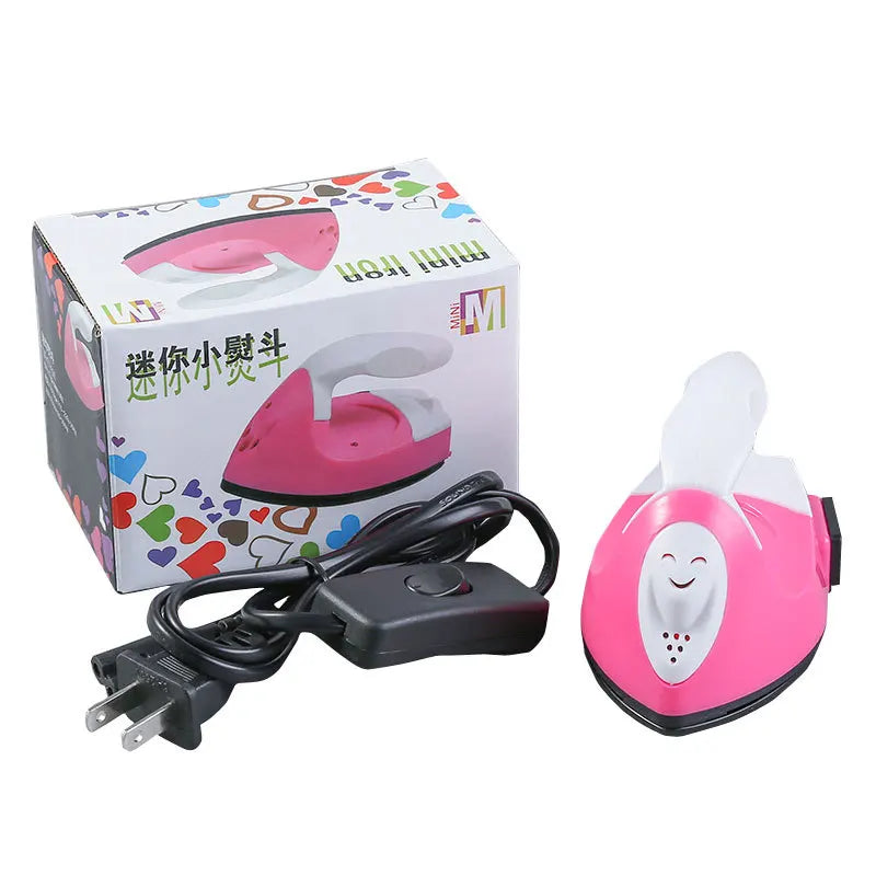 Danoz Direct - NNEOBA Mini Portable Ironing Iron - Compact Heat Press Machine