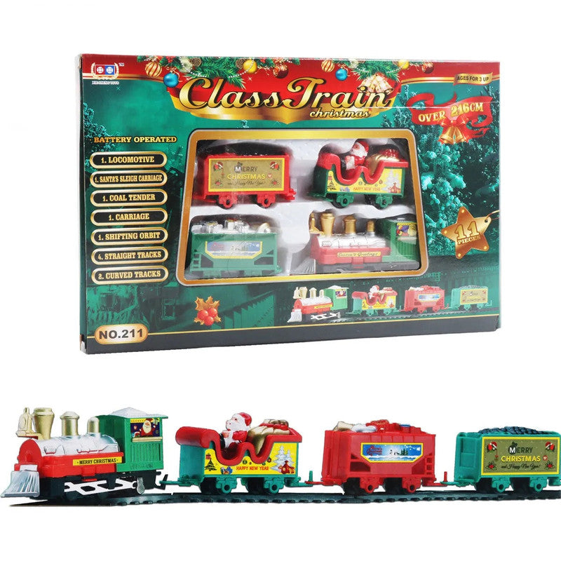 Danoz Xmas🎅 Realistic Christmas Electric Train Set