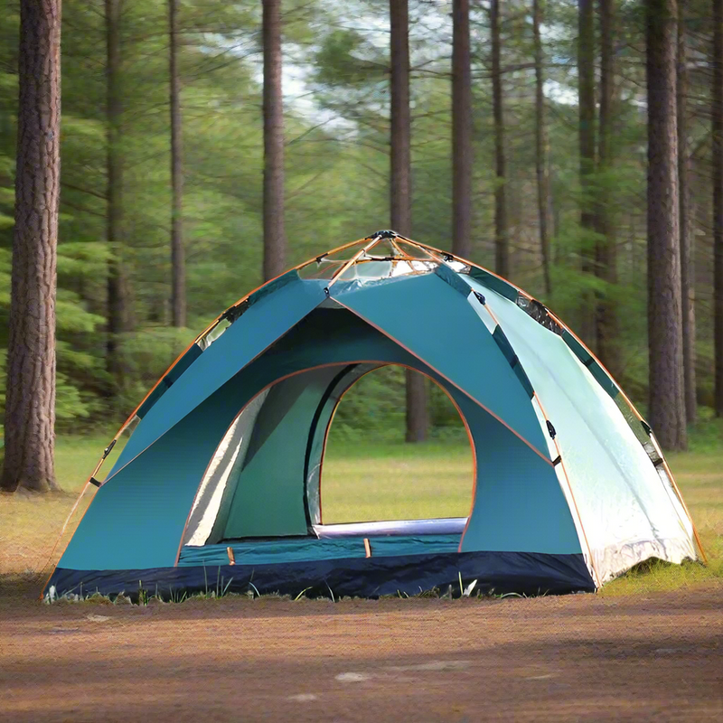 Danoz Outdoors - 2-4 people Double door  dark green 200*150*110cm - Incl. Delivery