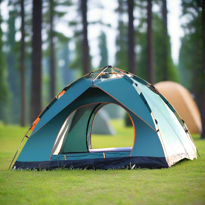 Danoz Camping - 3-4 people Double door tent 200 * 200 * 135cm- Incl. Delivery