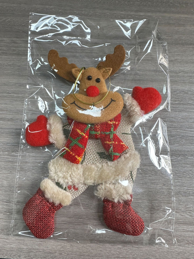 Danoz Xmas🎅 12pcs Dancing pendant elk for Christmas tree